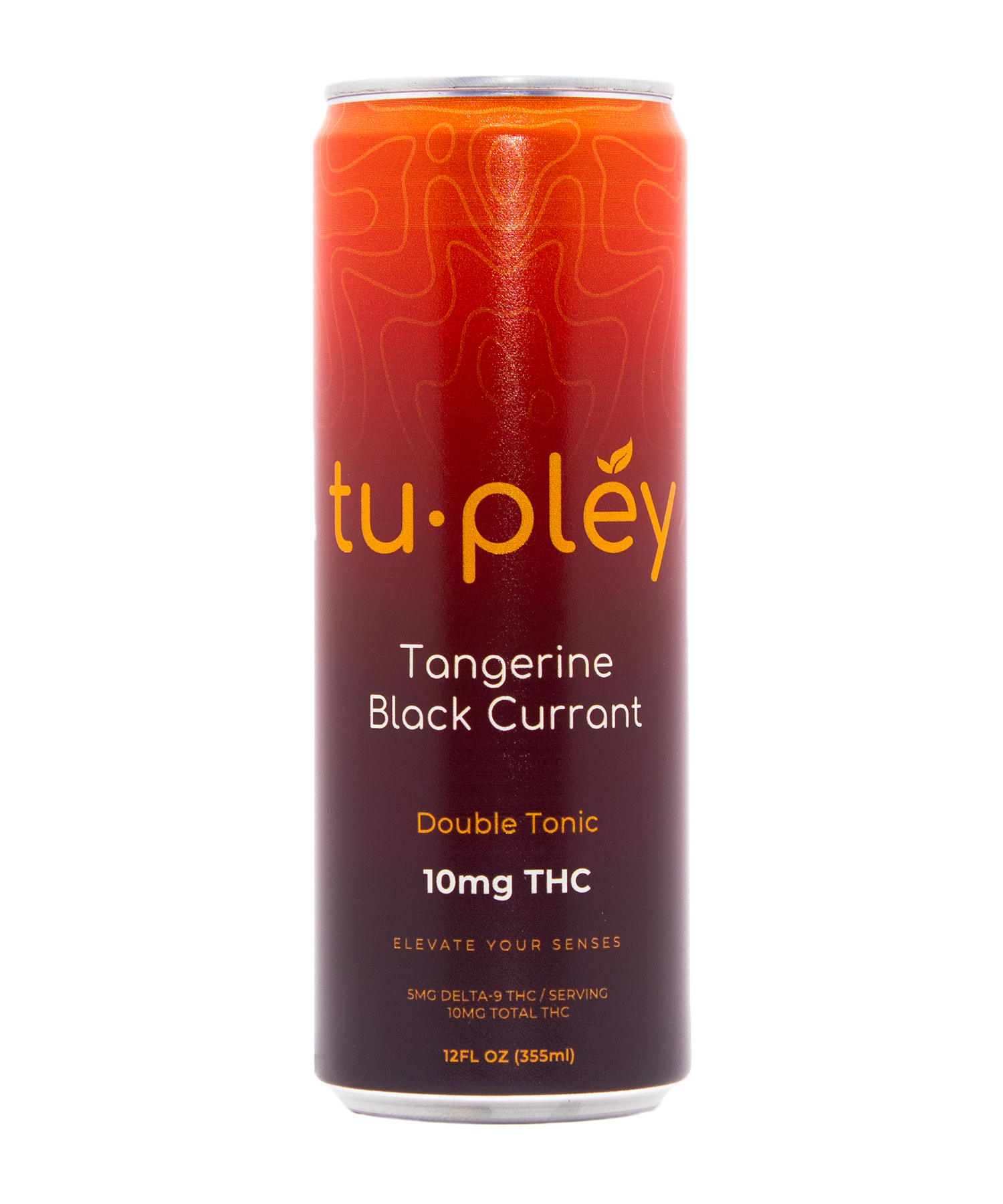 Tupléy Tangerine Black Currant Double Tonic | 10 mg Hemp-Derived Delta-9 THC Seltzer
